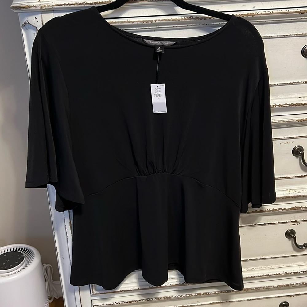 NWT Banana Republic Peplum Blouse